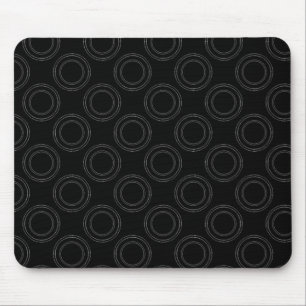 Tapis De Souris Parfaitement luxueux Mousepad, noir et blanc
