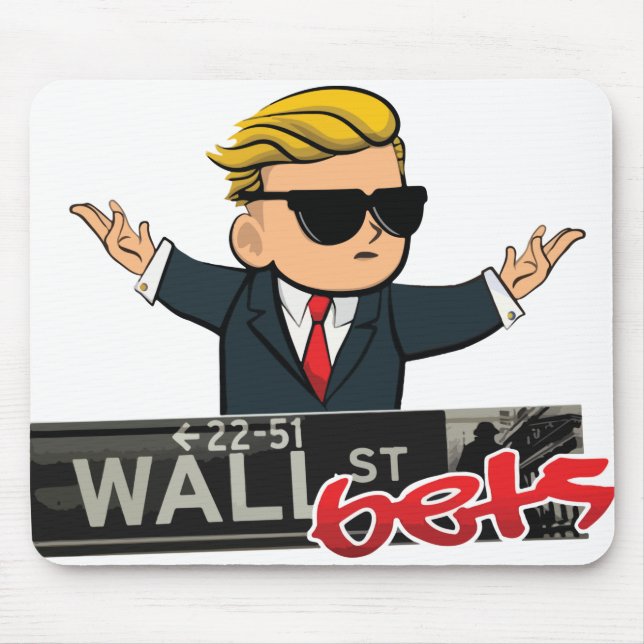 Tapis De Souris Paris de Wall Street (Devant)