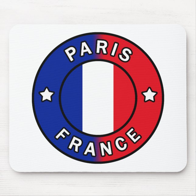Tapis De Souris Paris France (Devant)
