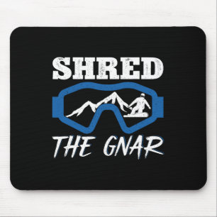Tapis De Souris Partager Le Gnar Snowboard Snowboard Snowboard Sno
