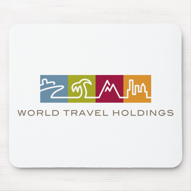 Tapis De Souris Participations de voyage du monde (Devant)