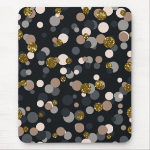 Tapis De Souris Parties scintillant Confetti Peach, Maple, Grey an