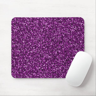 Tapis De Souris Parties scintillant violette de minuit
