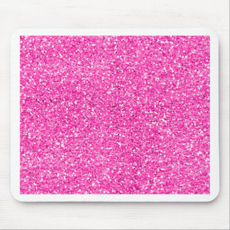 Tapis De Souris Parties scintillantes de roses indien