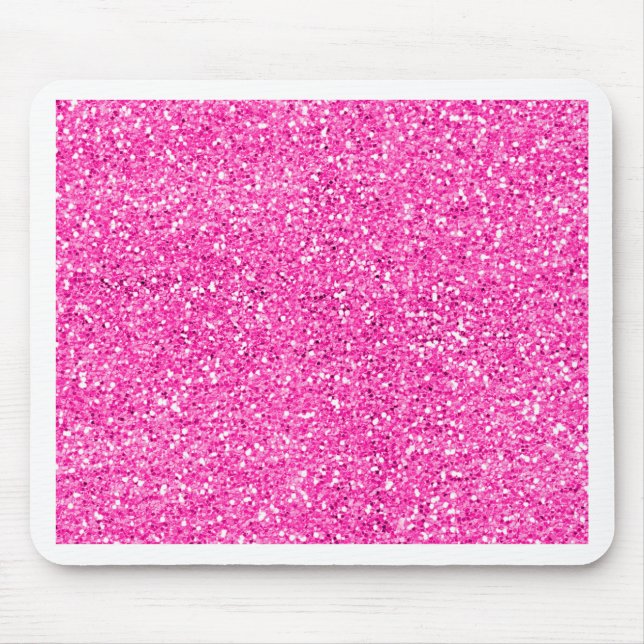 Tapis De Souris Parties scintillantes de roses indien (Devant)