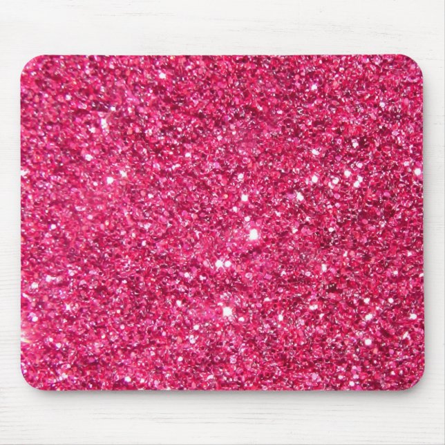 Tapis De Souris Parties scintillantes de roses indien de charme (Devant)