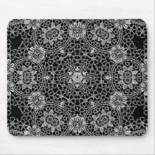 Tapis De Souris Parties scintillantes noires