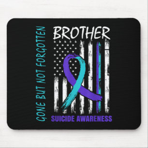 Tapis De Souris Partis Mais Pas Oublié Frère Suicide Sensibilisati