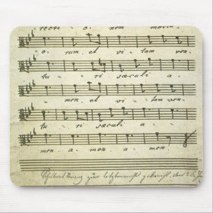 Tapis De Souris Partition vintage, Partition musicale antique 1810