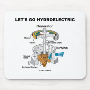 Tapis De Souris Partons hydro-électriques (le générateur de