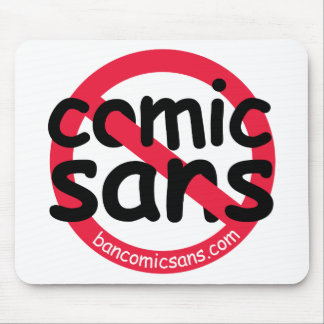 Tapis De Souris Pas de bande dessinée sans mousepad