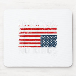 Tapis De Souris Pas De Rois En Amérique Distress Drapeau À L'Arriè