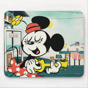 Tapis De Souris Pas de service Minnie avec guitare