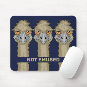 Tapis De Souris Pas Emused Funny Emu Pun