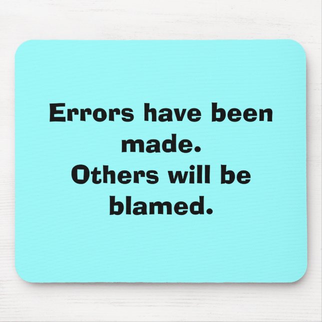 Tapis De Souris Pas je ? (Devant)