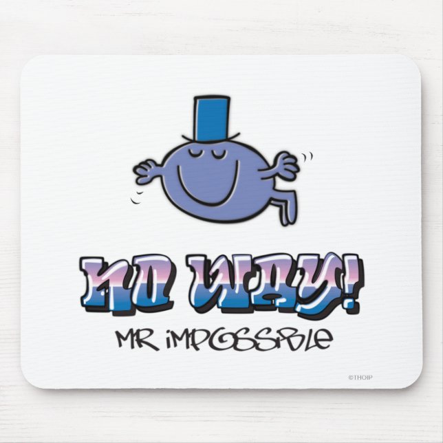 Tapis De Souris Pas question ! (Devant)