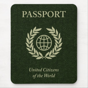 Tapis De Souris passeport vert