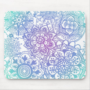 Tapis De Souris Pastel Mandala Motif Mousepad