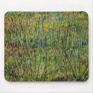 Tapis De Souris Pasture en fleurs par Vincent van Gogh