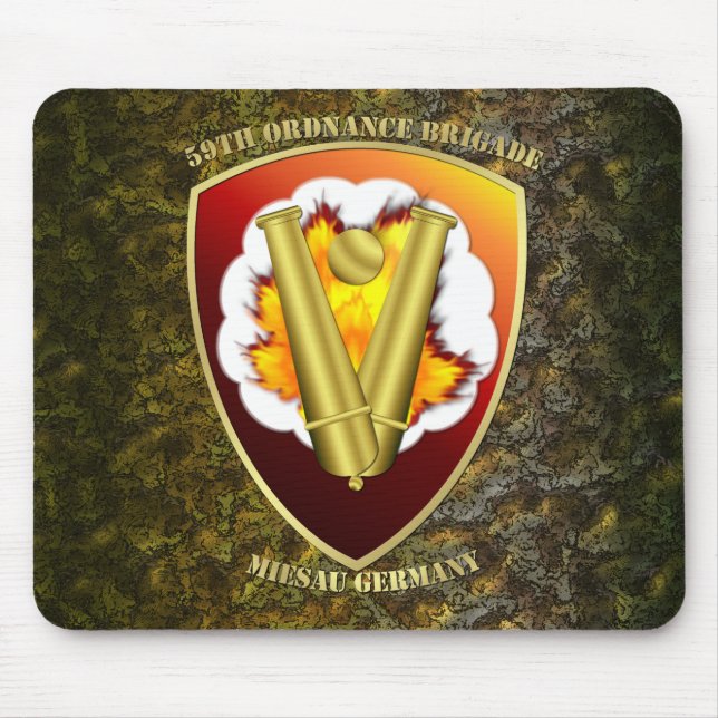 Tapis De Souris Patch de la 59e brigade d'artillerie (Devant)