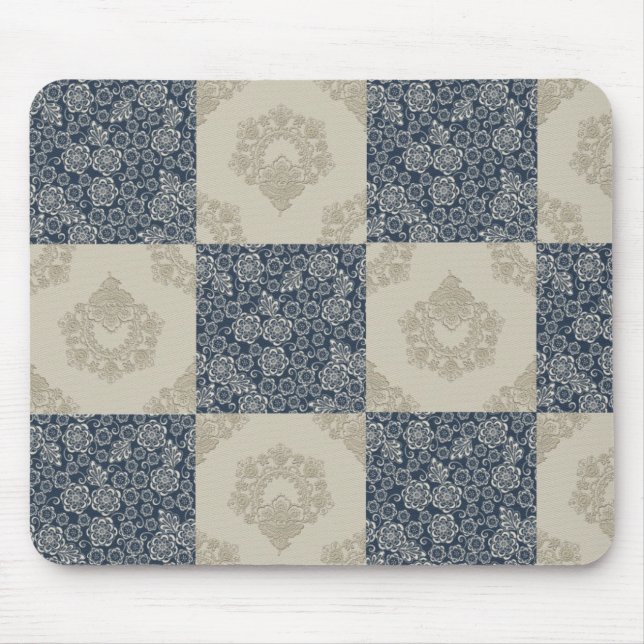 Tapis De Souris Patchwork Quilt Mousepad (Devant)