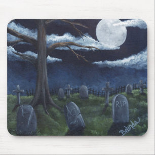Tapis De Souris Pâte de souris de cimetière