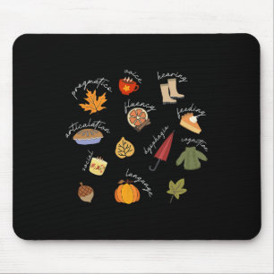Tapis De Souris Pathologiste du langage vocal Thérapie vocale SLP 
