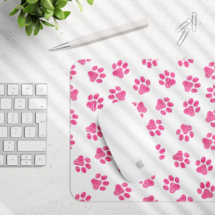 Tapis De Souris Patrouilles De Doodle, Paws De Chien, Paws Roses