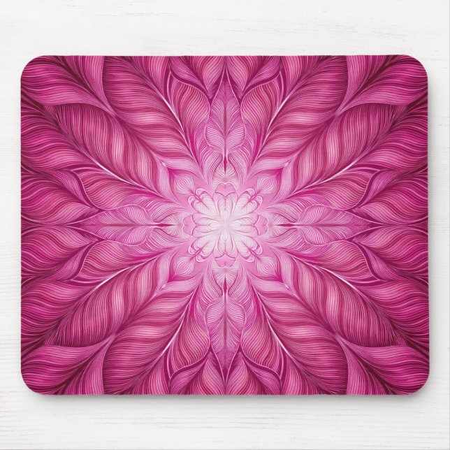 Tapis De Souris Pattern Batik Pink (Devant)