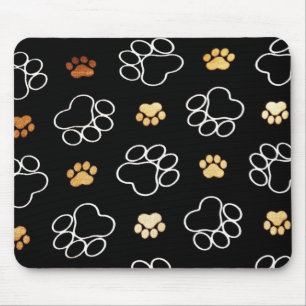Tapis De Souris Pattes mignonnes de chien