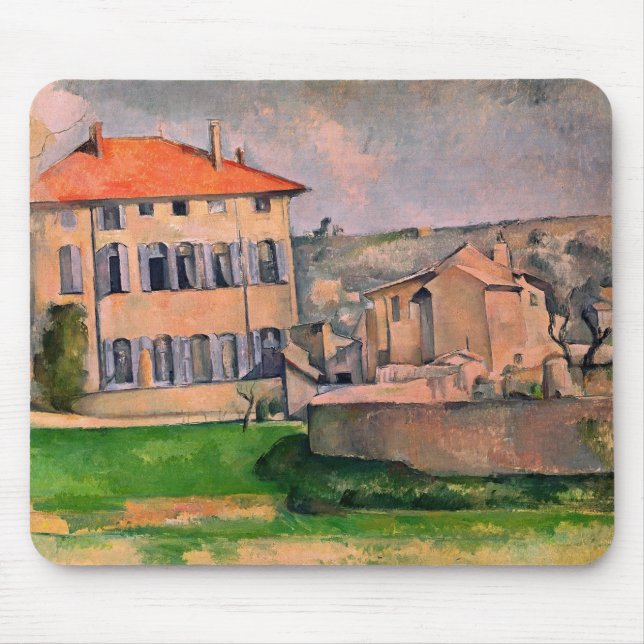 Tapis De Souris Paul Cezanne | Jas de Bouffan, 1885-87 (Devant)