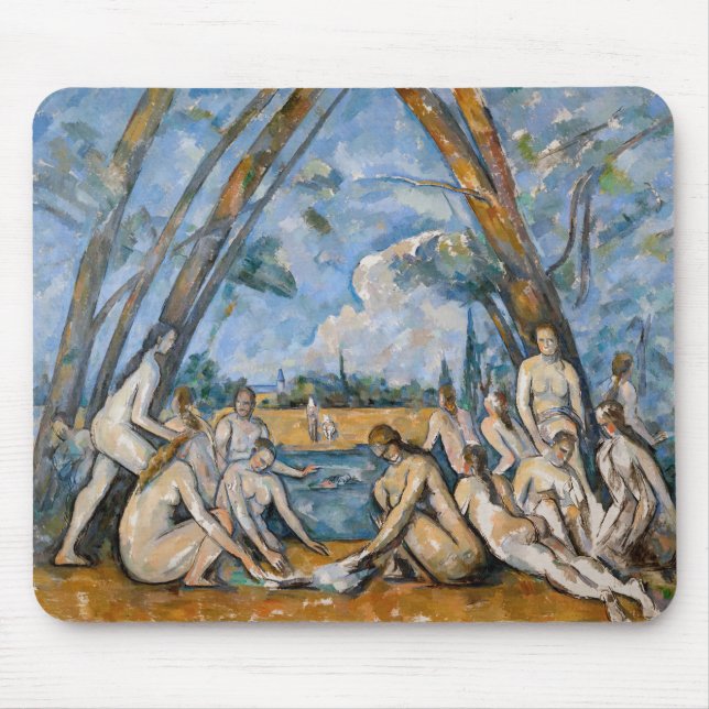 Tapis De Souris Paul Cezanne - Les Grandes Baignoires (Devant)