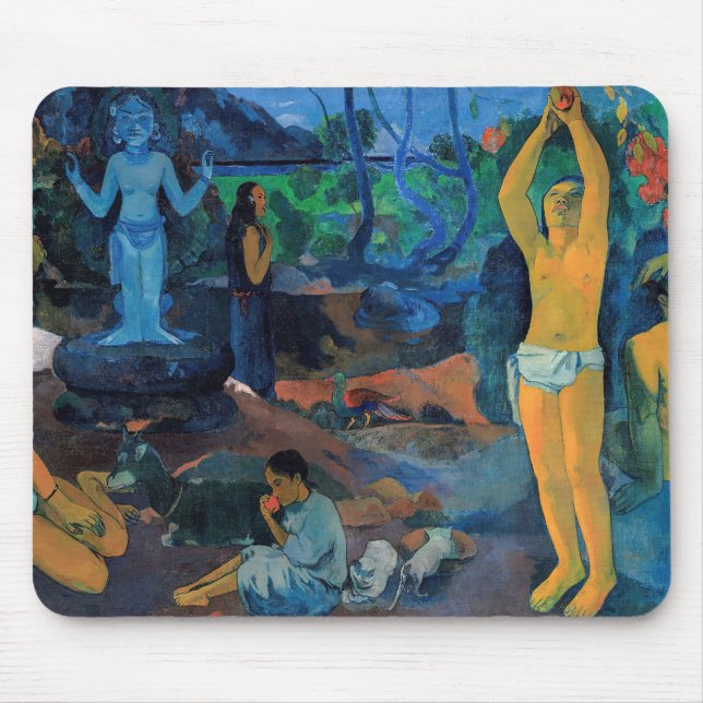 Tapis De Souris Paul Gauguin - D'Où Sommes-Nous Venus ? (Devant)