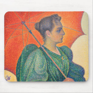 Tapis De Souris Paul Signac - Femme avec un parasol