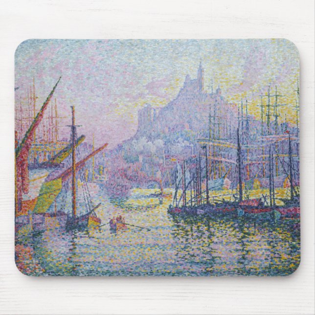 Tapis De Souris Paul Signac - Notre-Dame de la Garde, Marseille (Devant)