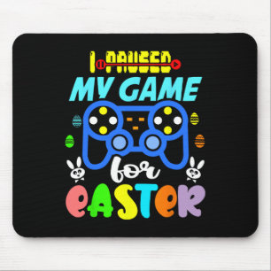 Tapis De Souris Pause Mon Jeu Pour Pâques Amusants Joueurs Vidéo G