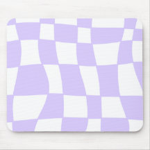 pavé de souris à damiers violet funky