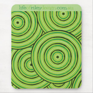 Tapis De Souris Pavé de souris à peinture en ligne autochtone