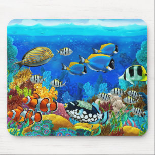Tapis De Souris Pavé de souris aquatique