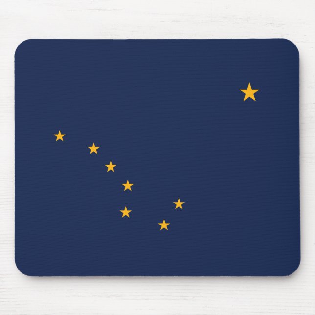 Tapis De Souris Pavé de souris de l'état de l'Alaska (Devant)
