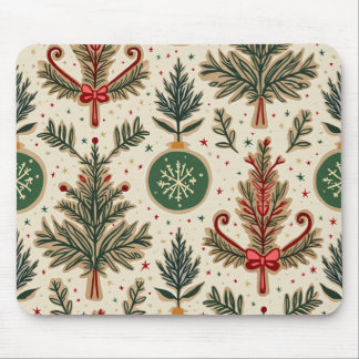 Tapis De Souris pavé de souris de noël