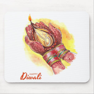 Tapis De Souris Pavé de souris Diwali