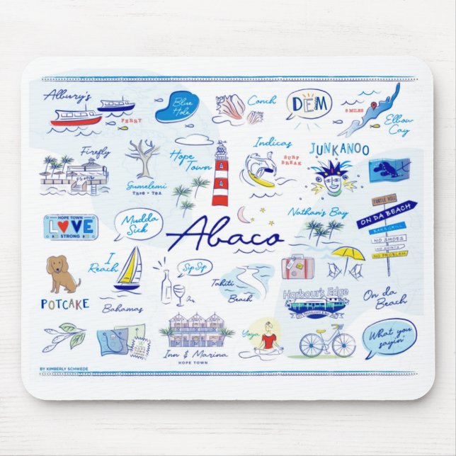 Tapis De Souris Pavé de souris - "La ville de l'espoir de l'ABC" (Devant)