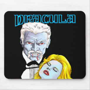 Tapis De Souris Pavé de souris vintage Dracula