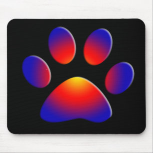 TAPIS DE SOURIS PAW COLORÉ