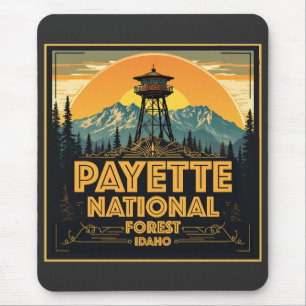 Tapis De Souris Payette Forêt Nationale Idaho
