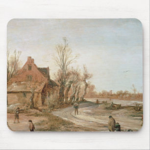 Tapis De Souris Paysage d'hiver, 1623