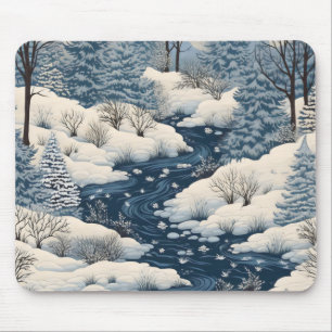 Tapis De Souris Paysage d'hiver populaire