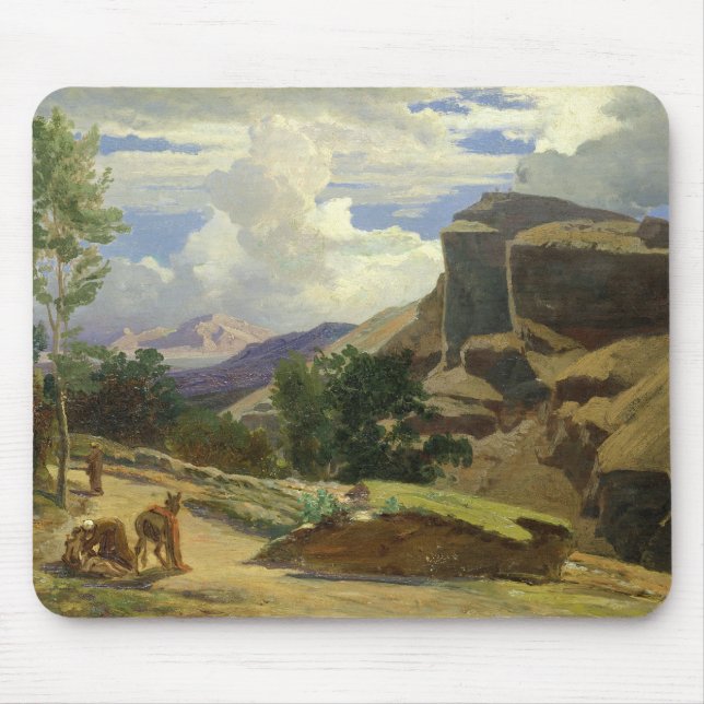Tapis De Souris Paysage italien (Devant)