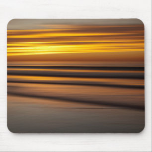 Tapis De Souris Paysage marin abstrait au coucher du soleil, CA